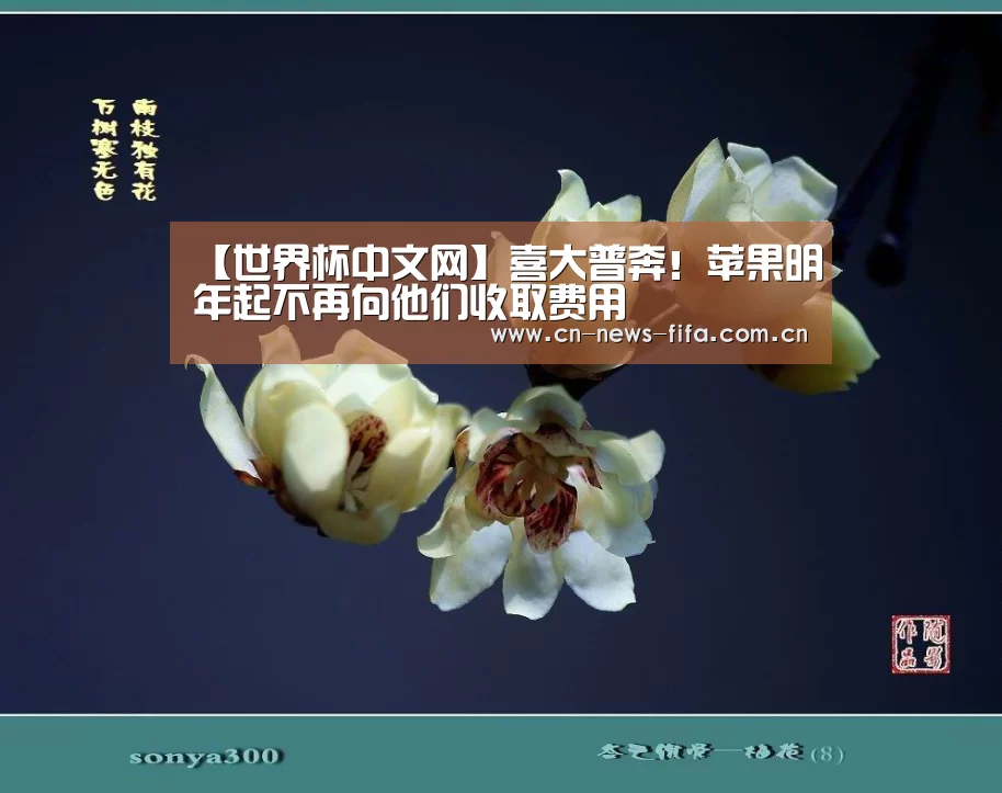 【世界杯中文网】喜大普奔!苹果明年起不再向他们收取费用(图1) 举办城市