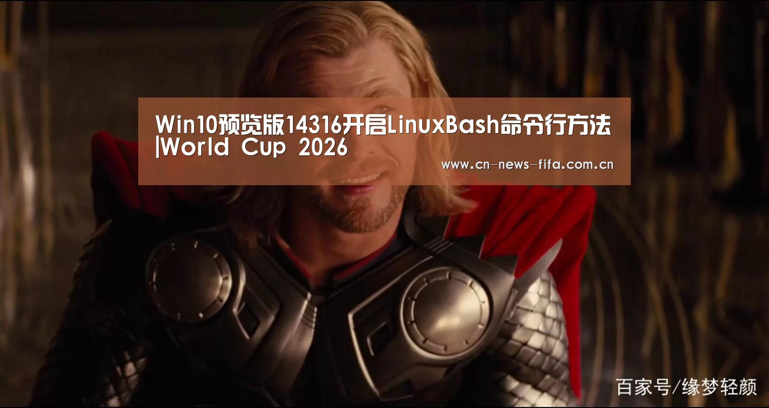 Win10预览版14316开启LinuxBash命令行方法|World Cup 2026(图2) 举办城市